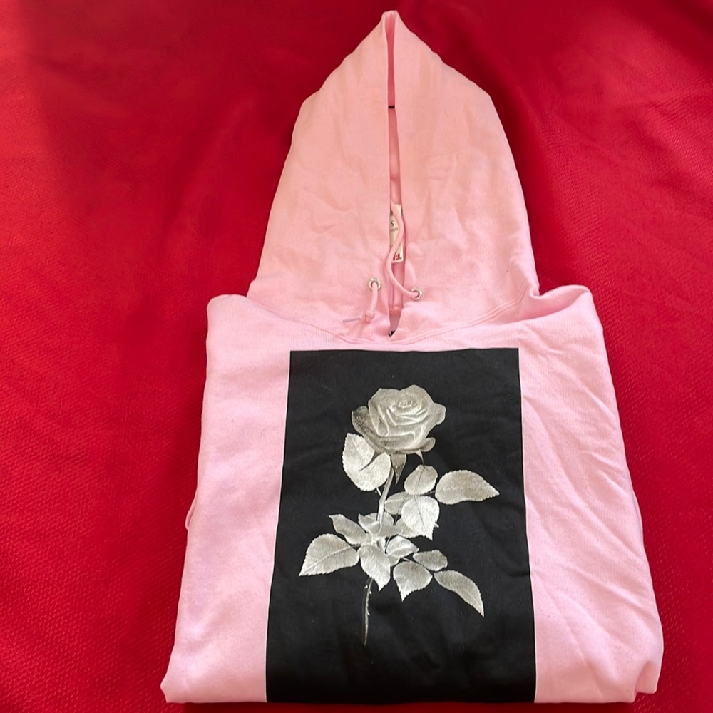 Pink hoodie
